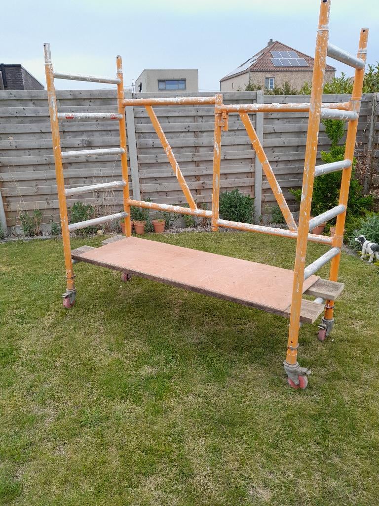 Altrex kamersteiger(Balen België)), Ophalen of Verzenden, Gebruikt, Minder dan 2 meter