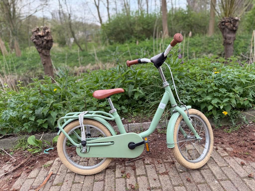 Puky Youke Classic 16 Retro Groen Kinderfiets (4+ jaar), Fietsen en Brommers, Fietsen | Kinderfietsjes, Ophalen of Verzenden, Gebruikt