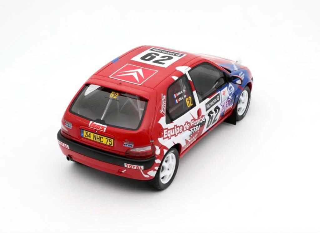 CITROEN SAXO VTS RED RALLY RAC 2000 schaal 1/18 OTTO OT978, Verzenden, Nieuw, Auto, OttOMobile