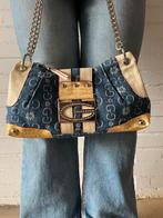 Vintage Gussaci Y2K denim handbag, Ophalen of Verzenden, Nieuw, Blauw, Schoudertasje