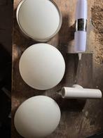 philips lampen plafonniere wandlamp 5 stuks in 1 koop, Ophalen of Verzenden, Glas