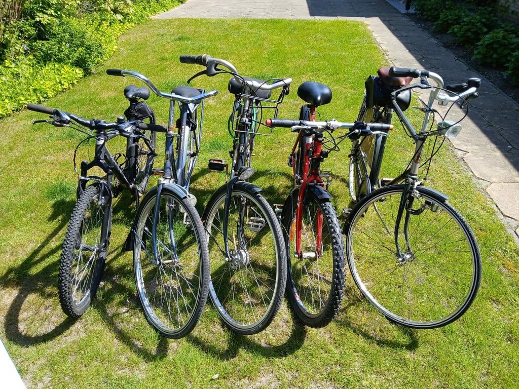 Oude fietsen GRATIS, Fietsen en Brommers, Ophalen, Gebruikt