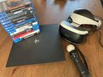 PS4 met VR bril, move controller en 13 spellen, Spelcomputers en Games, Spelcomputers | Sony PlayStation 4, Ophalen of Verzenden