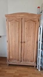 Mooie Massief Grenen Kast, Ophalen, Gebruikt, 100 tot 150 cm, Met plank(en)