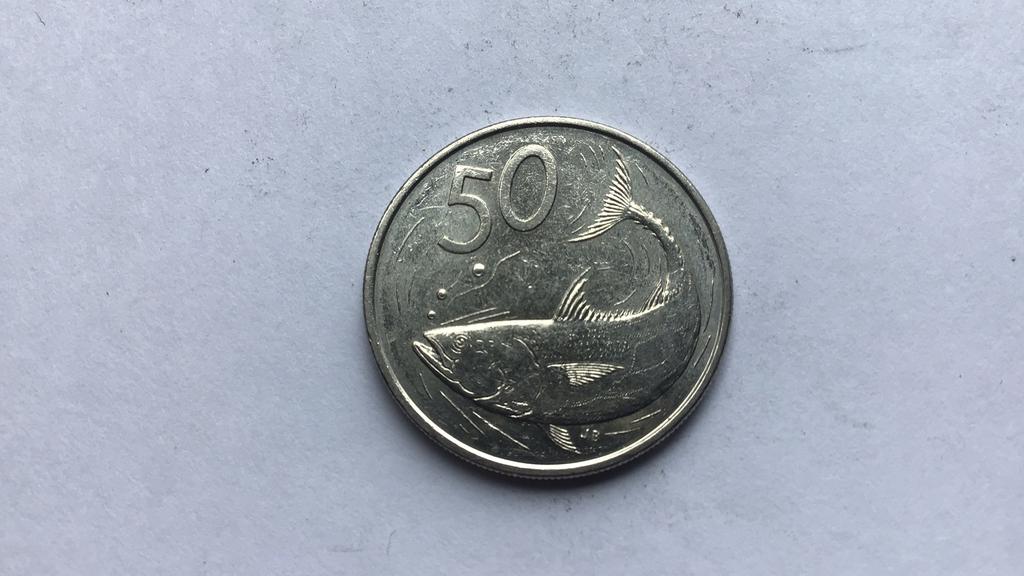 Cook islands 50 cents 2015., Ophalen of Verzenden
