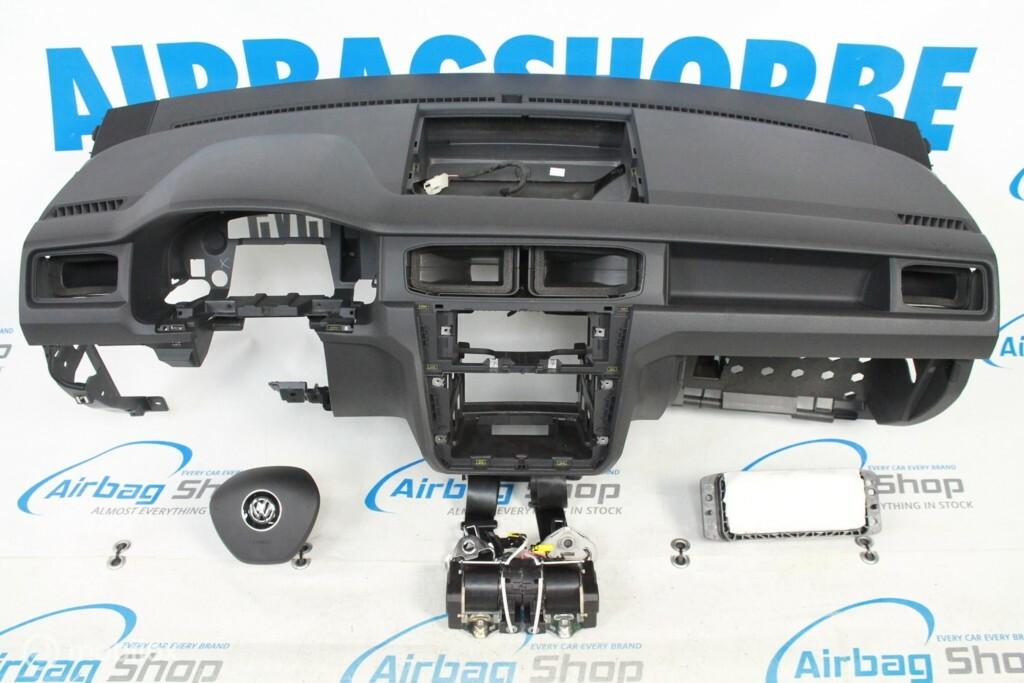 Airbag set Dashboard opbergvak Volkswagen Caddy 2015-2020, Gebruikt, Ophalen of Verzenden