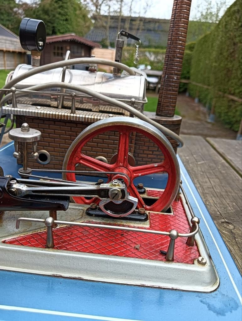 Wilesco D20 electro verwarmd., Ophalen