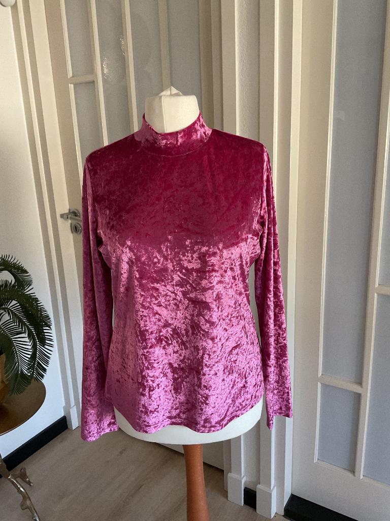 Esqualo Top mt.xl nieuw, Maat 46/48 (XL) of groter, Ophalen of Verzenden, Lange mouw, Roze