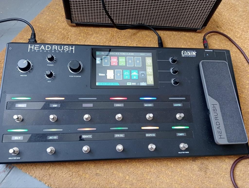Headrush Pedalboard, Ophalen, Gebruikt