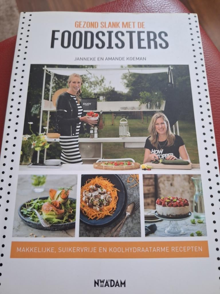 Gezond Slank met de Foodsisters - Kookboek, Gelezen, Hoofdgerechten, Janneke en Amande Koeman, Ophalen of Verzenden