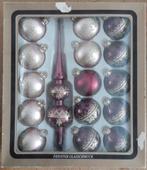 Feinster Glasschmuck vintage - retro kerstballen met piek, Ophalen of Verzenden, Zo goed als nieuw