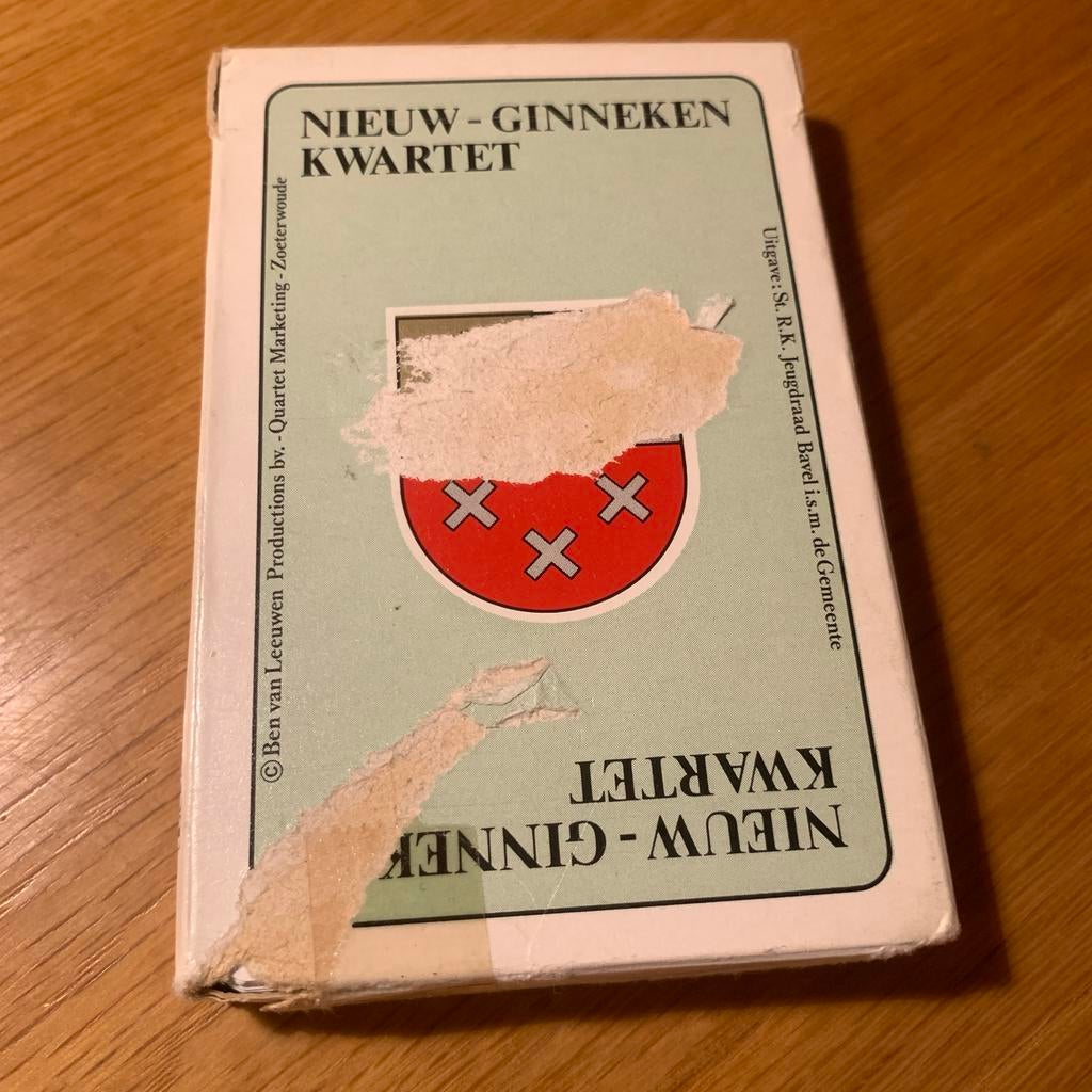 Nieuw-Ginneken Kwartetspel - Historisch Kwartet kaartspel, Ophalen of Verzenden, Gebruikt, Kwartet(ten)