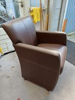 eetkamer stoel, Ophalen, Gebruikt, Bruin, Leer