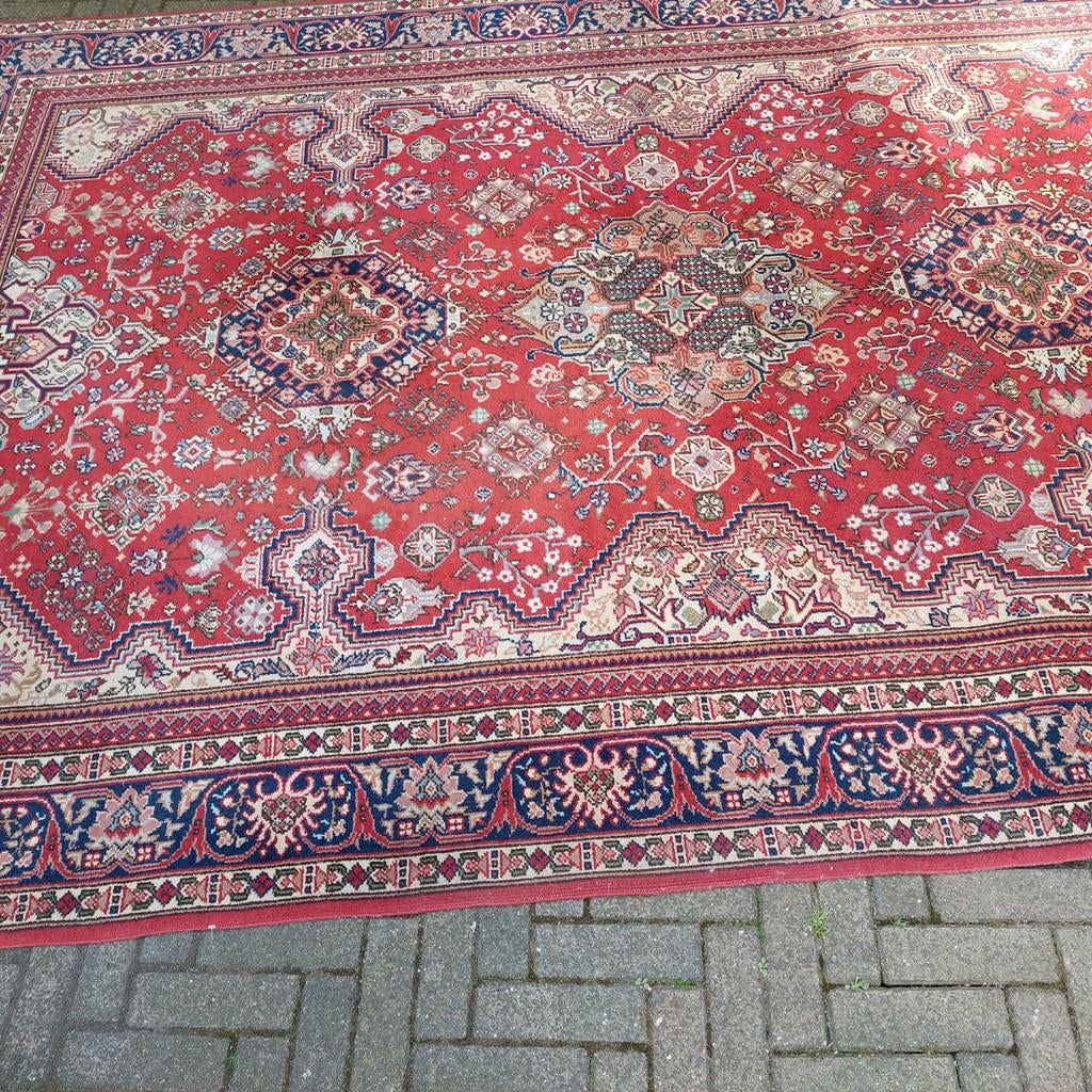 Perzisch tapijt vintage vloerkleed 200x300 cm wol zeer goed, Huis en Inrichting, Stoffering | Tapijten en Kleden, Ophalen, Zo goed als nieuw