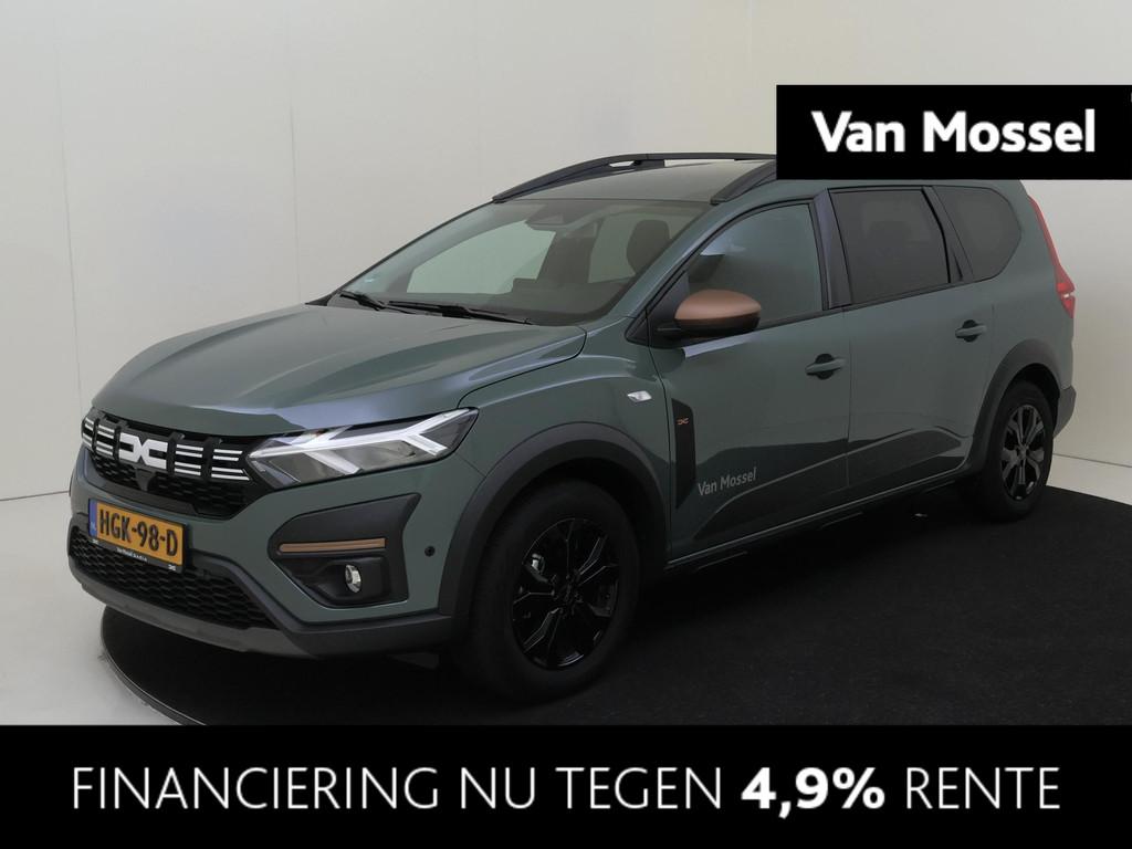 Dacia Jogger 1.6 Hybrid 140 Extreme 5p. | Navigatie | Parkee, Auto's, Dacia, Stof, 4 cilinders, 715 kg, Origineel Nederlands