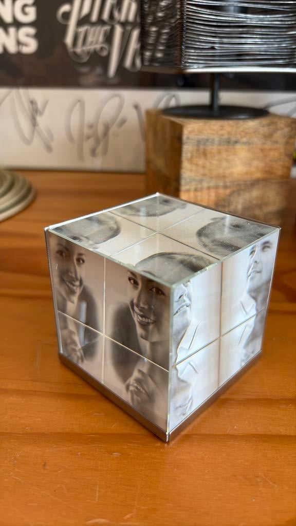 Foto kubus, Ophalen of Verzenden, Nieuw, Overige materialen, Minder dan 50 cm