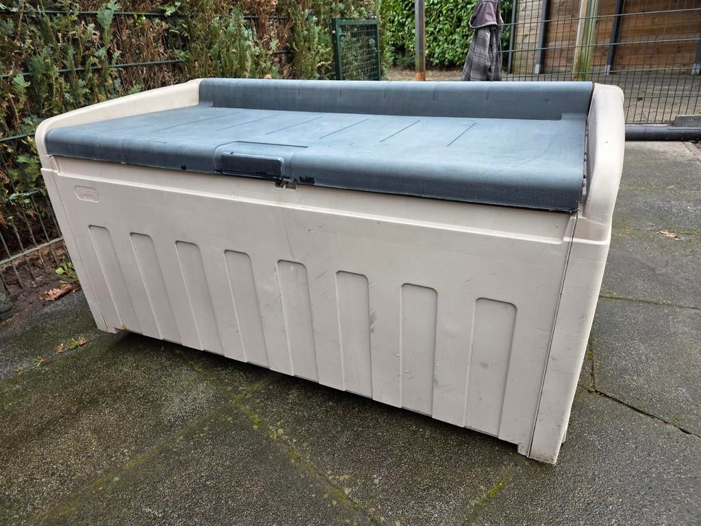 Keter opbergbox tuinstoelkussenbox, Tuin en Terras, Bergingen en Tuinkasten, Ophalen, Kunststof, Overige typen