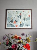 Origineel kunstwerk "De Klimhal" door Lieke van der Vorst, Antiek en Kunst, Ophalen of Verzenden