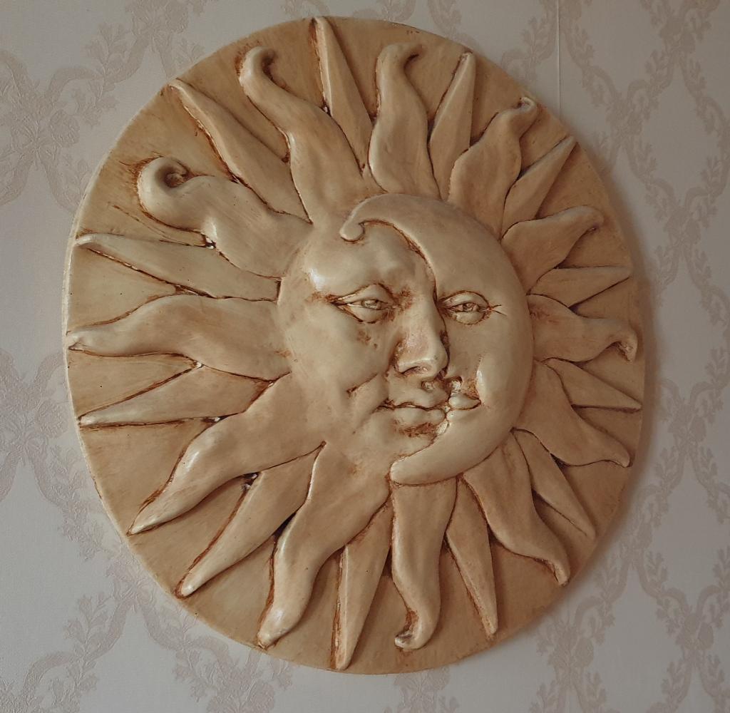 weer bestendige stenen zon en maan, Ophalen, Zo goed als nieuw