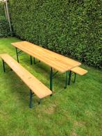 Biertafel sets TE HUUR Biertafelsets tent tuinfeest enz, Ophalen, Zo goed als nieuw, Overige