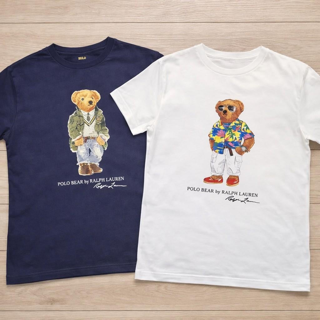 Ralph Lauren Polo Bear T-shirt - Maat 152, Kinderen en Baby's, Kinderkleding | Maat 152, Gebruikt, Jongen of Meisje, Ophalen of Verzenden