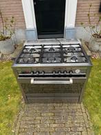 Gasfornuis met oven 90cm breed, Witgoed en Apparatuur, Fornuizen, Ophalen, Gebruikt, 60 cm of meer, Gas