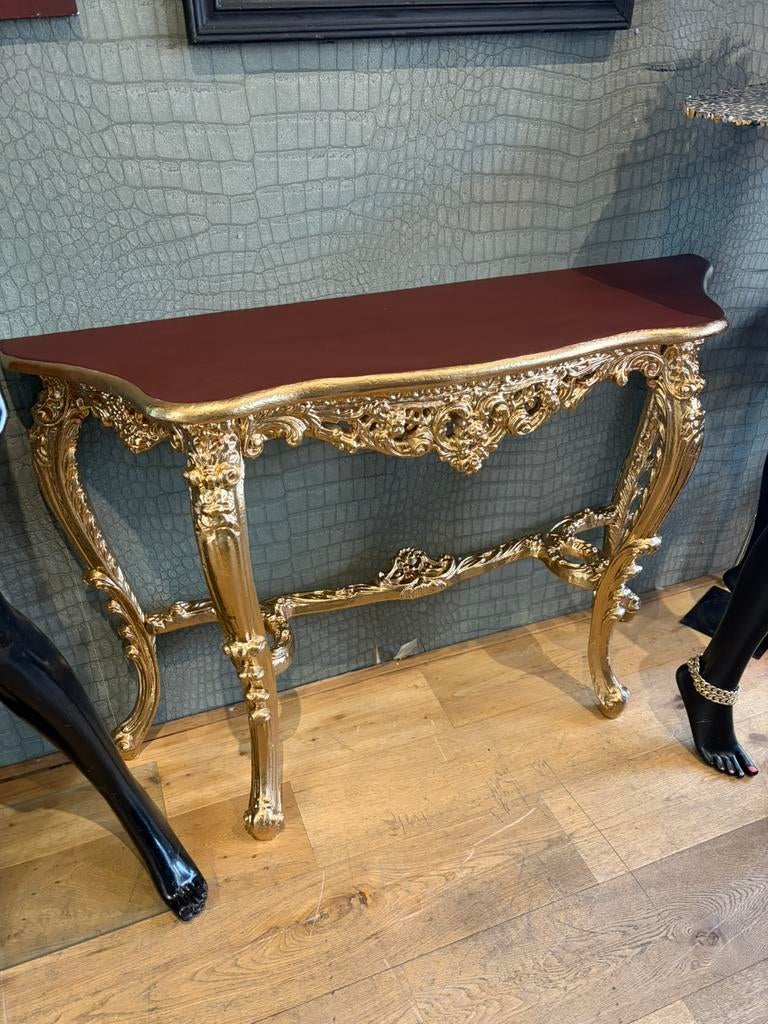 Barok tafel sidetable/ haltafel, Antiek en Kunst, Antiek | Meubels | Tafels, Ophalen