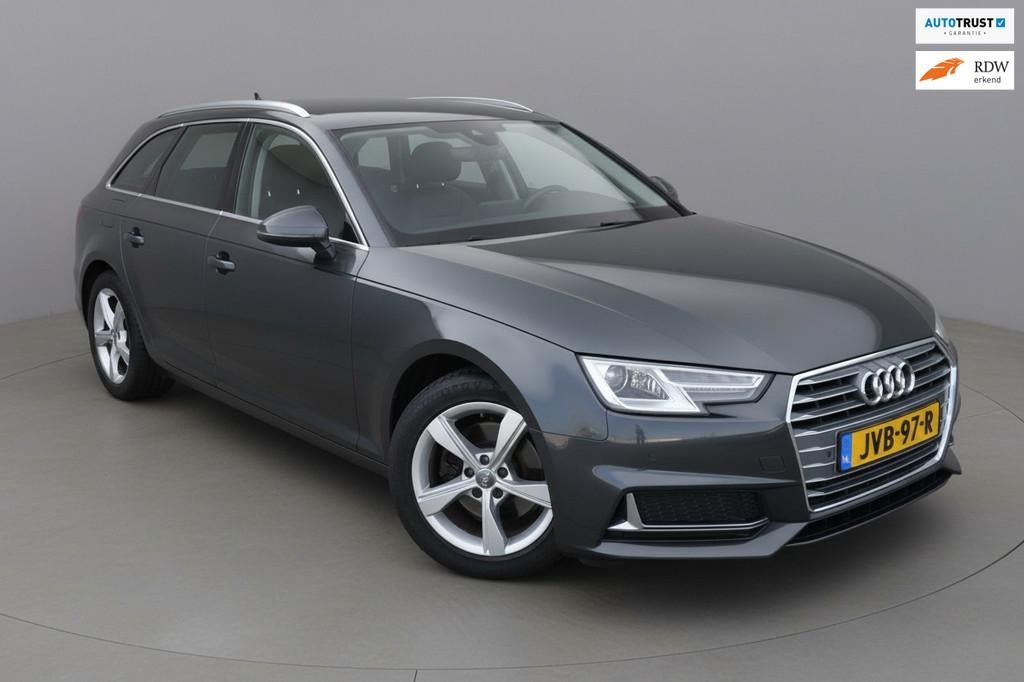 Audi A4 2.0 TFSI|190PK| Sport|Leder|Trekhaak|Navigatie|, 1998 cc, Gebruikt, Zwart, A4