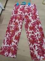 Kleurrijke casual Ibiza boho  broek xl roze bloemen, Kleding | Dames, Maat 46/48 (XL) of groter, Ophalen of Verzenden, Zo goed als nieuw