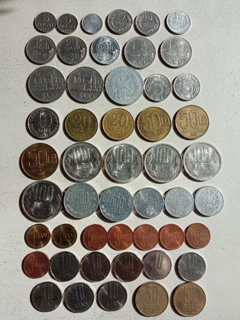Roemenië lot munten., Postzegels en Munten, Ophalen of Verzenden, Overige landen, Setje