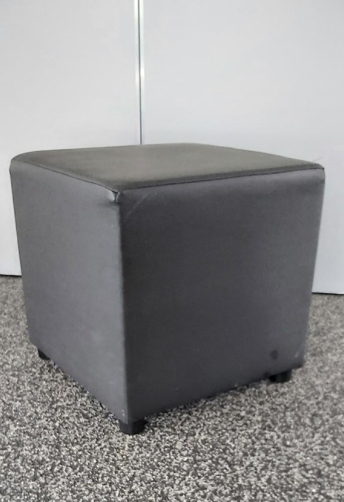 poef, Ophalen, Vierkant, Minder dan 50 cm, Zo goed als nieuw