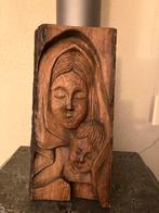 houtsnijwerk moeder en kind/ wanddecoratie, Ophalen