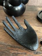 LEUK ZWART RINGEN HANDJE …, Overige materialen, Zwart, Nieuw, Ophalen of Verzenden
