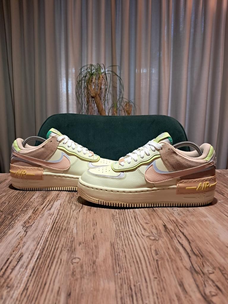 Nike Air Force 1 Shadow 'Cashmere' Size 37,5, Overige kleuren, Nike, Ophalen of Verzenden, Sneakers of Gympen