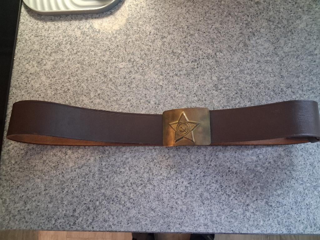 Russisch Militair Koppel, Verzamelen, Militaria | Algemeen, Ophalen of Verzenden, Landmacht, Overige gebieden, Kleding of Schoenen