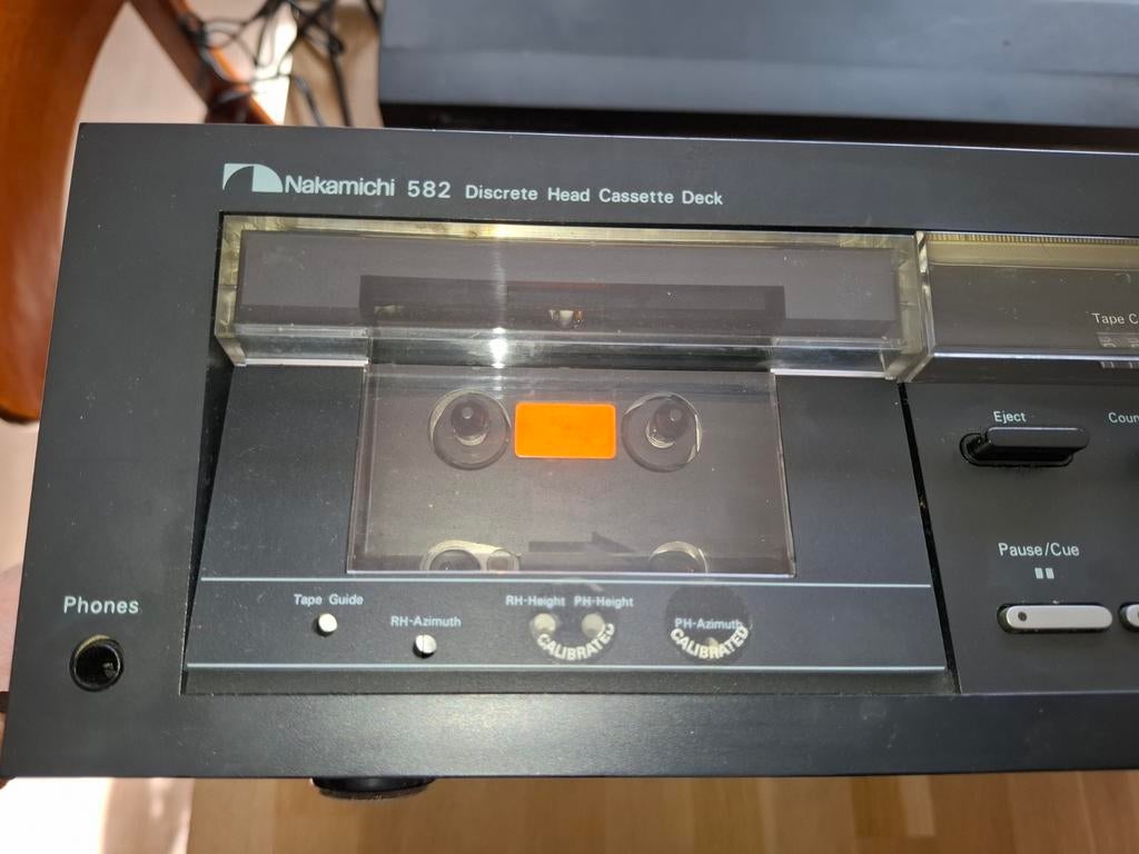 Nakamichi 582 cassette deck, Audio, Tv en Foto, Cassettedecks, Ophalen, Overige merken