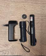 Krachtige laser | Laserpen + Zaklamp + Oplader, Ophalen of Verzenden, Zo goed als nieuw, Laser