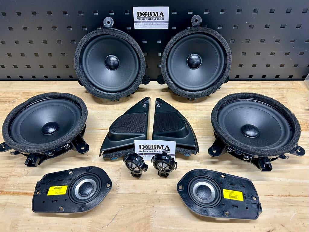 Volvo XC60 V60 S60 S80 V70 XC70 Premium Sound speakerset, Gebruikt, Ophalen of Verzenden, Volvo, X