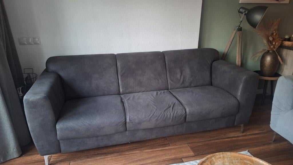 Gratis! bankstellen: 3-zits en 2-zits bank, gebruikt, Ophalen, Gebruikt, Driepersoons, 75 tot 100 cm