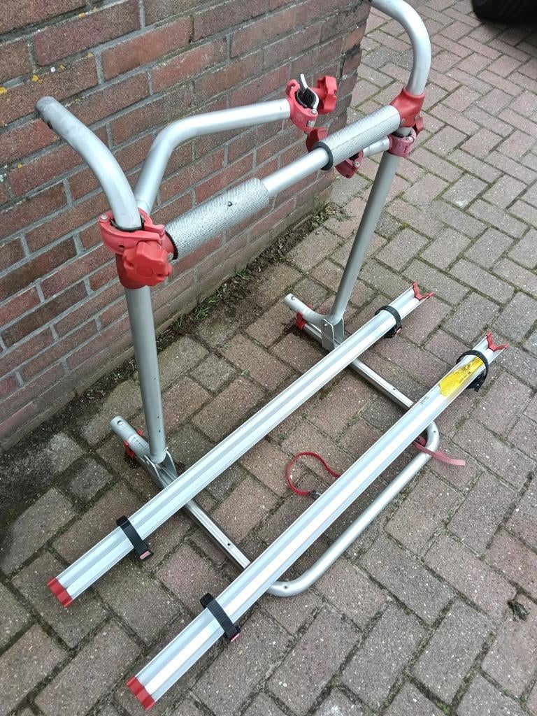 Fietsen Drager voor op de caravan., Ophalen, Gebruikt