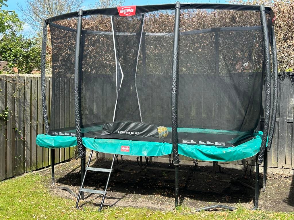 Berg trampoline, Ophalen, Gebruikt