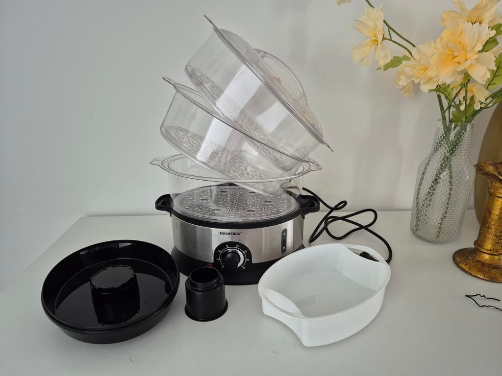 Stoompan als nieuw silvercrest stoomkoker pan, Ophalen of Verzenden, Zo goed als nieuw