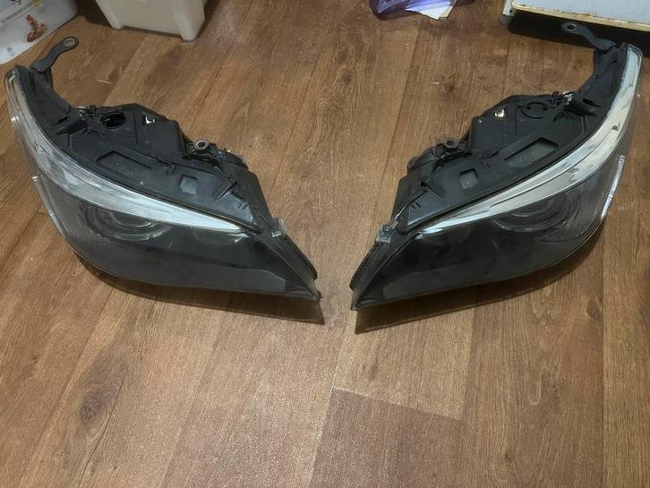 BMW E60 E61 bi-xenon koplampen AHL, Auto-onderdelen, Verlichting, BMW, Ophalen of Verzenden