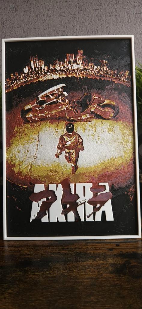 3D Print Akira (1988) - Cult Classic Anime Kunst, Hobby en Vrije tijd, Knutselen, Nieuw, Knutselwerk, Ophalen of Verzenden