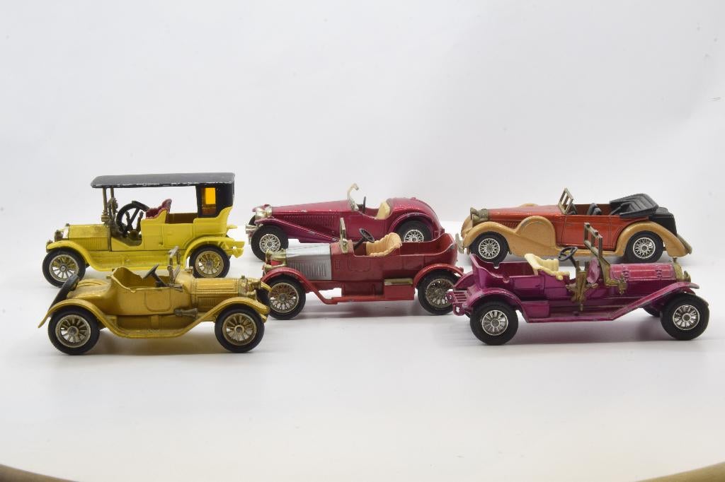 6x Matchbox Models of yesteryear, Ophalen of Verzenden, Gebruikt, Auto, Matchbox