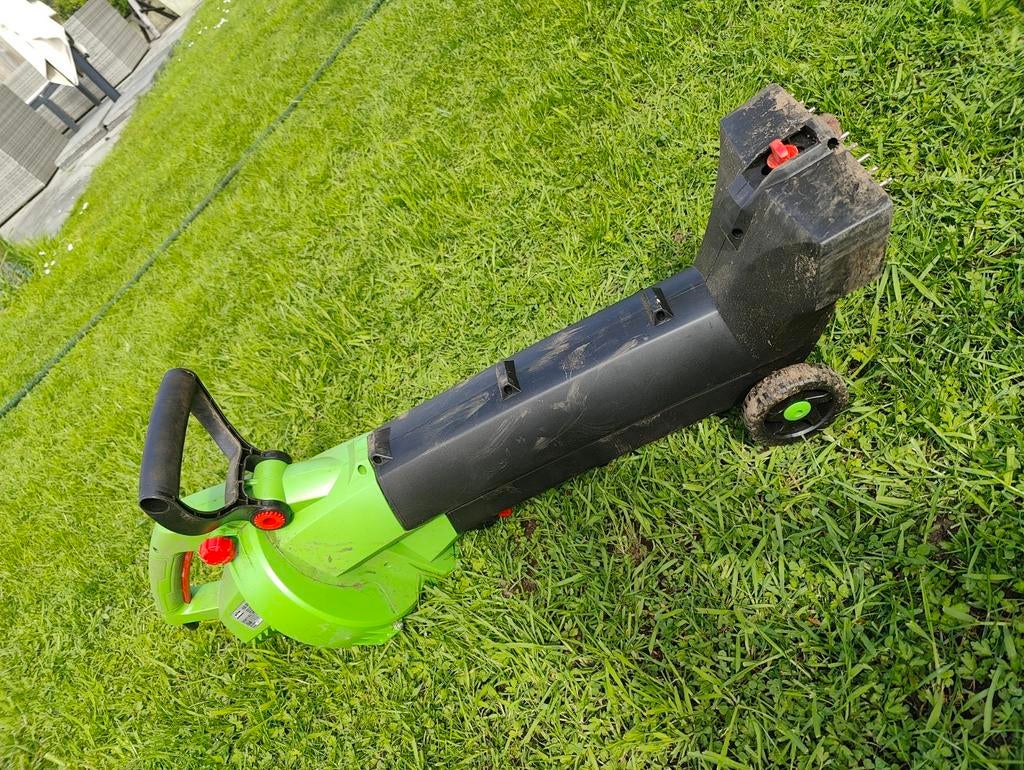 Florabest Bladblazer/Zuiger FLB 3000 A1 met opvangzak, Gebruikt, Florabest, Met opvangzak, Handgedragen