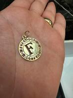 14k Gouden Feyenoord Hanger - Voor de Echte Liefhebber, Ophalen of Verzenden, Zo goed als nieuw, Goud, Overige voorstellingen