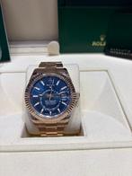 Rolex skydweller everose gold blue dial 336935, Rolex, Polshorloge, Ophalen of Verzenden, Zo goed als nieuw