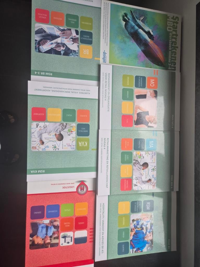 MBO boeken: Startrekenen, Retailmarketing, Logistiek, Boeken, Studieboeken en Cursussen, Ophalen of Verzenden, Beta, Zo goed als nieuw