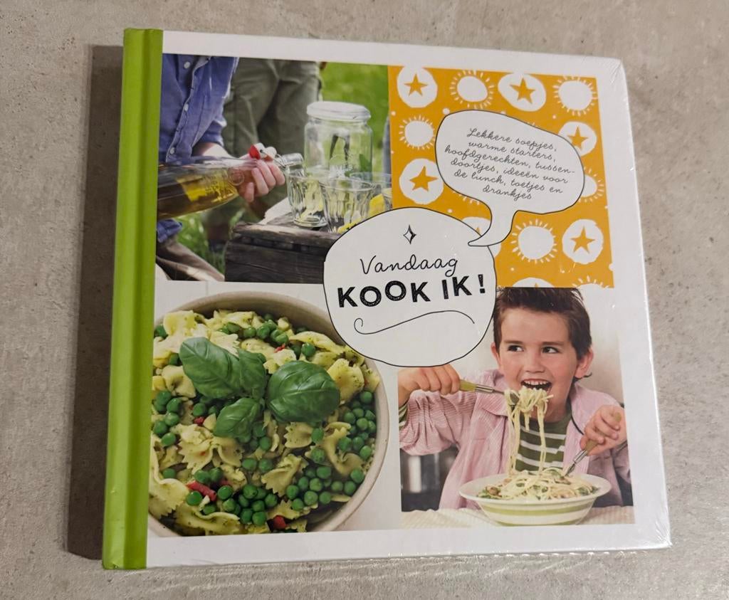 Vandaag Kook Ik! & Vandaag Bak Ik! - Kinderkookboeken SEALED, Boeken, Kookboeken, Ophalen of Verzenden, Nieuw, Overige gebieden